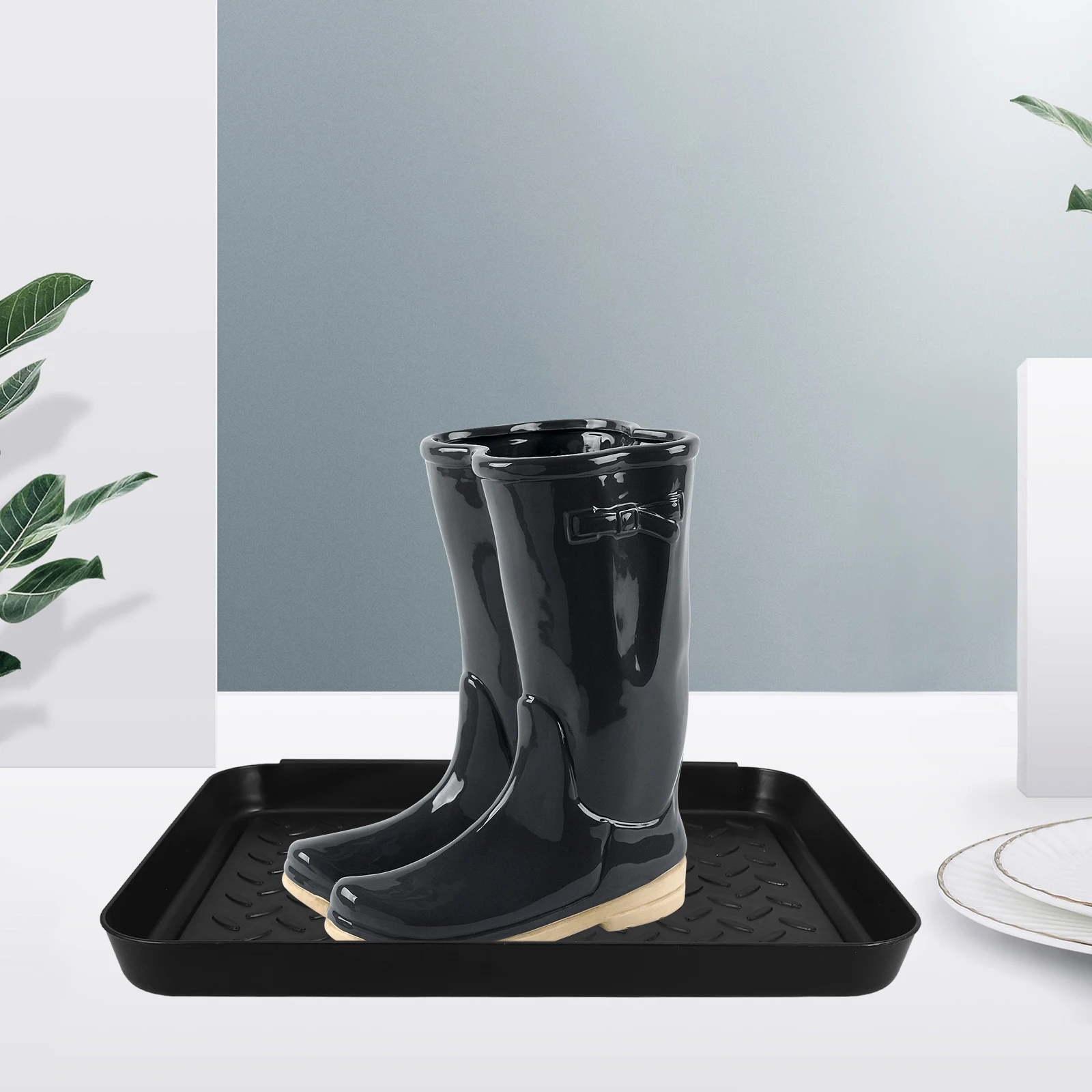 3 Pcs Shoe Tray Large Plastic Trays Low Profile Thin Drip Entryway Boot Mat Black Reusable Durability Waterproof Nonslip Storage
3 Pcs Shoe Tray Large Plastic Trays Low Profile Thin Drip Entryway Boot Mat Black Reusable Durability Waterproof Nonslip Storage