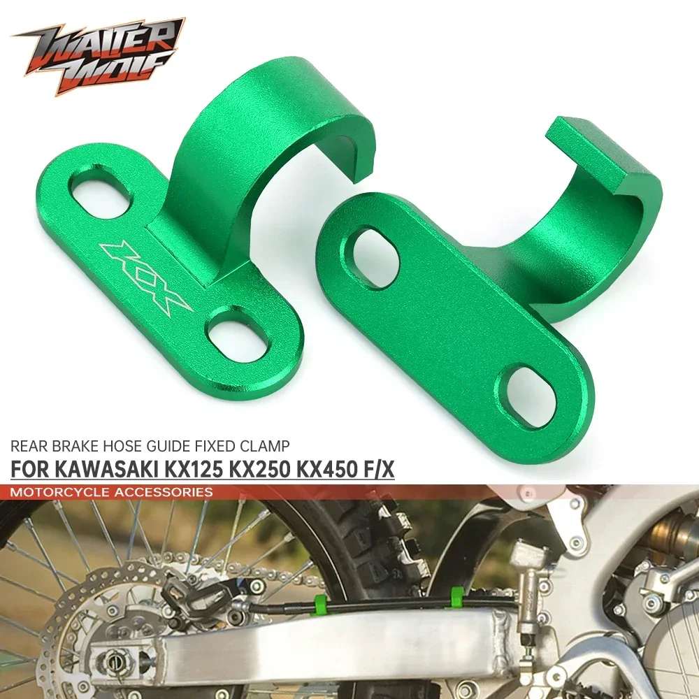 Rear Brake Hose Guide Fixed Clamp Holder For KAWASAKI KX 125 250 450 KX125 KX250 KX450 F/X Motorcycle Accessories Pipe Clip Line
Rear Brake Hose Guide Fixed Clamp Holder For KAWASAKI KX 125 250 450 KX125 KX250 KX450 F/X Motorcycle Accessories Pipe Clip Line