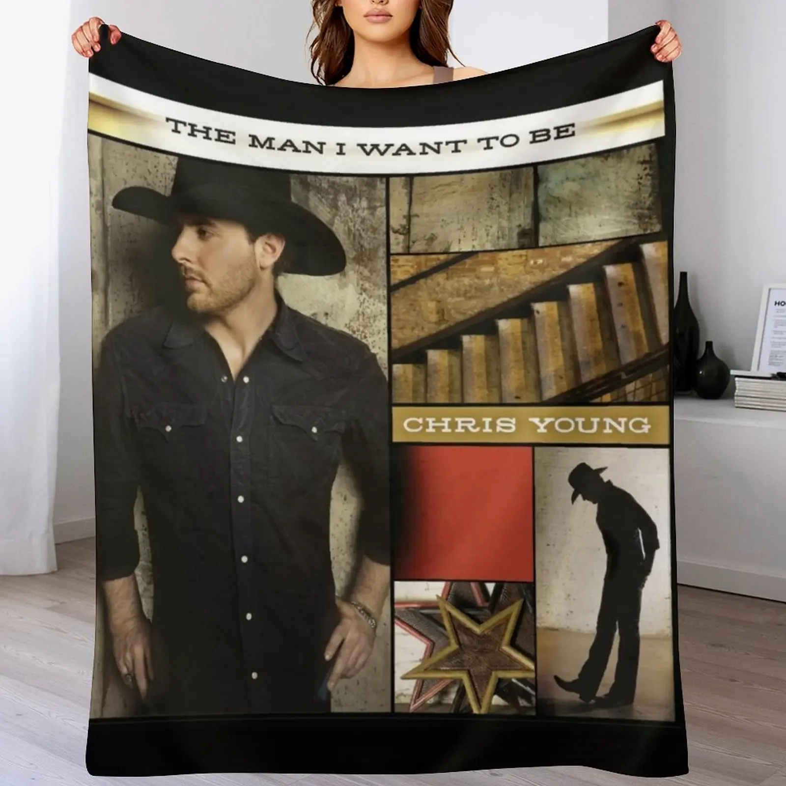 Chris Young the man i want to be Throw Blanket No Pilling Soft Warm Blanket for Bed
Chris Young the man i want to be Throw Blanket No Pilling Soft Warm Blanket for Bed