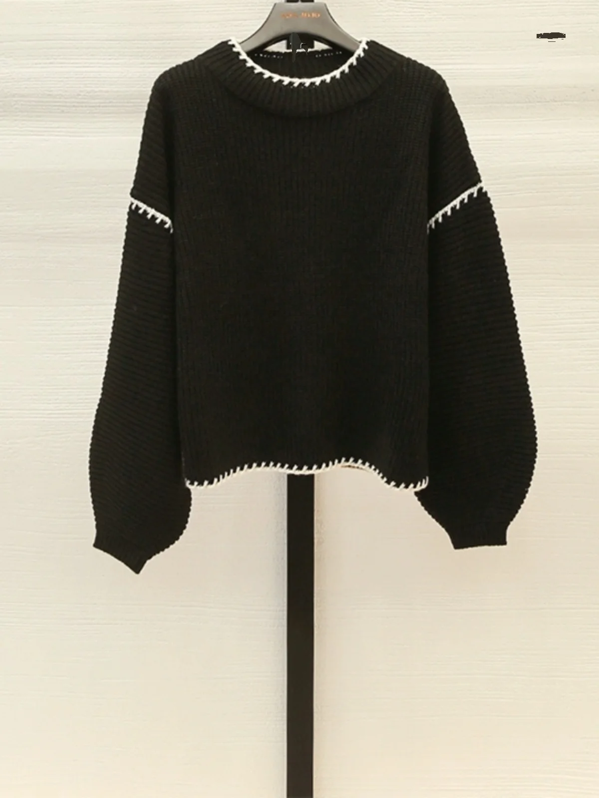 High-End Women's Loose Casual Bubble Sve Sweater Color Blo Knitted Top Faionable Versatile Autumn Wear round Ne Long...
High-End Women's Loose Casual Bubble Sve Sweater Color Blo Knitted Top Faionable Versatile Autumn Wear round Ne Long...