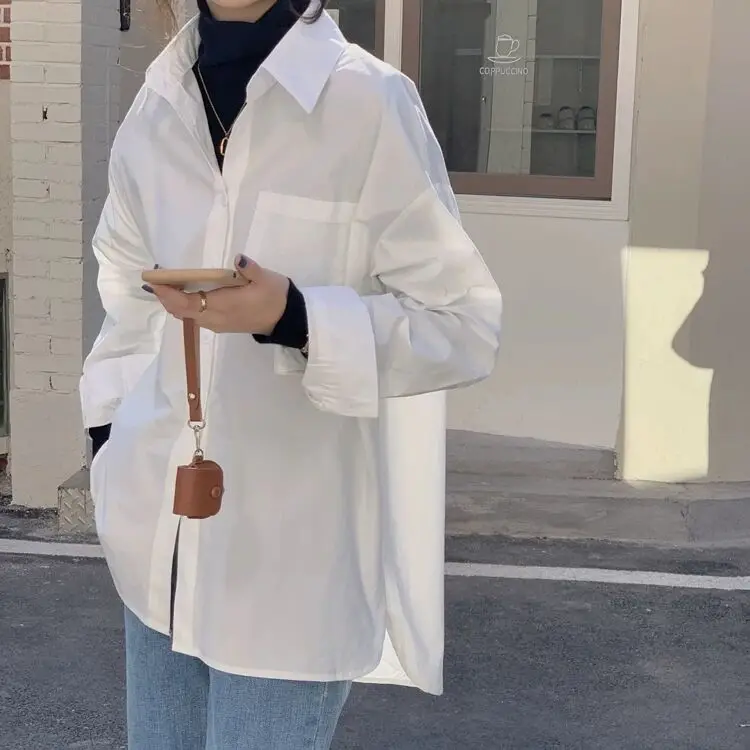 Spring 2024 Women's Pure Color Loose Long Sve irt Faion Outerwear Casual Open Cardigan Sli Trendy Commute Sle
Spring 2024 Women's Pure Color Loose Long Sve irt Faion Outerwear Casual Open Cardigan Sli Trendy Commute Sle