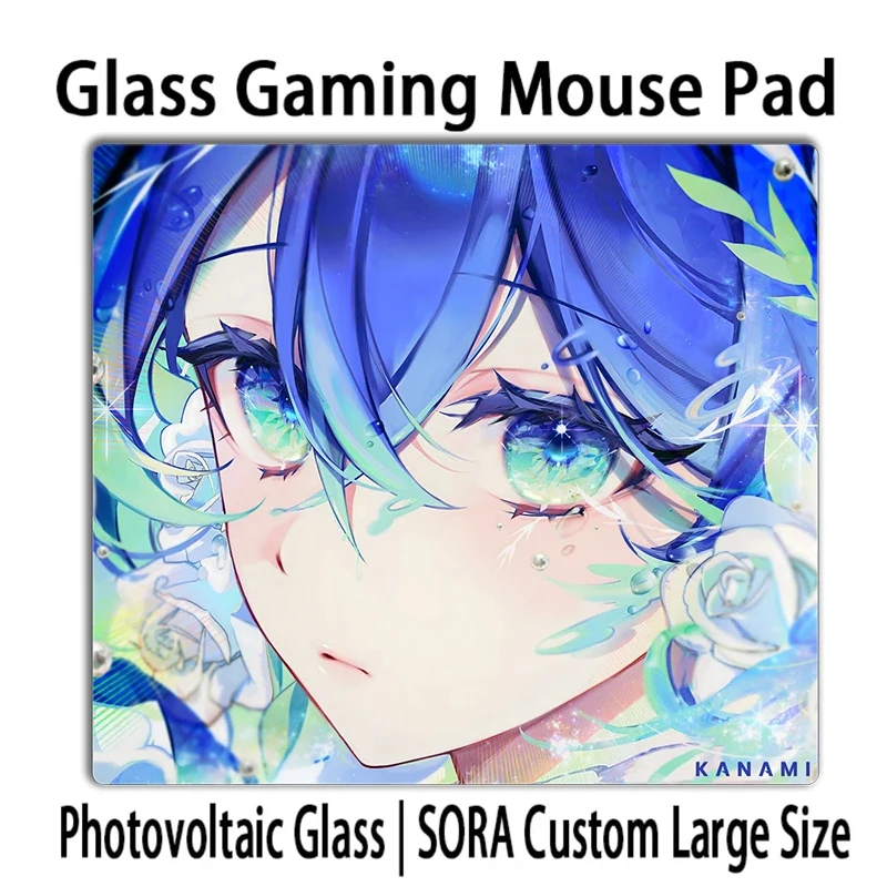 K-KANAMI Blue Anime Girls Glass Mouse Pad Customized Pattern Gaming Tempered Glass Mouse Pad E-sports FPS Gaming Table Pad Mat
K-KANAMI Blue Anime Girls Glass Mouse Pad Customized Pattern Gaming Tempered Glass Mouse Pad E-sports FPS Gaming Table Pad Mat