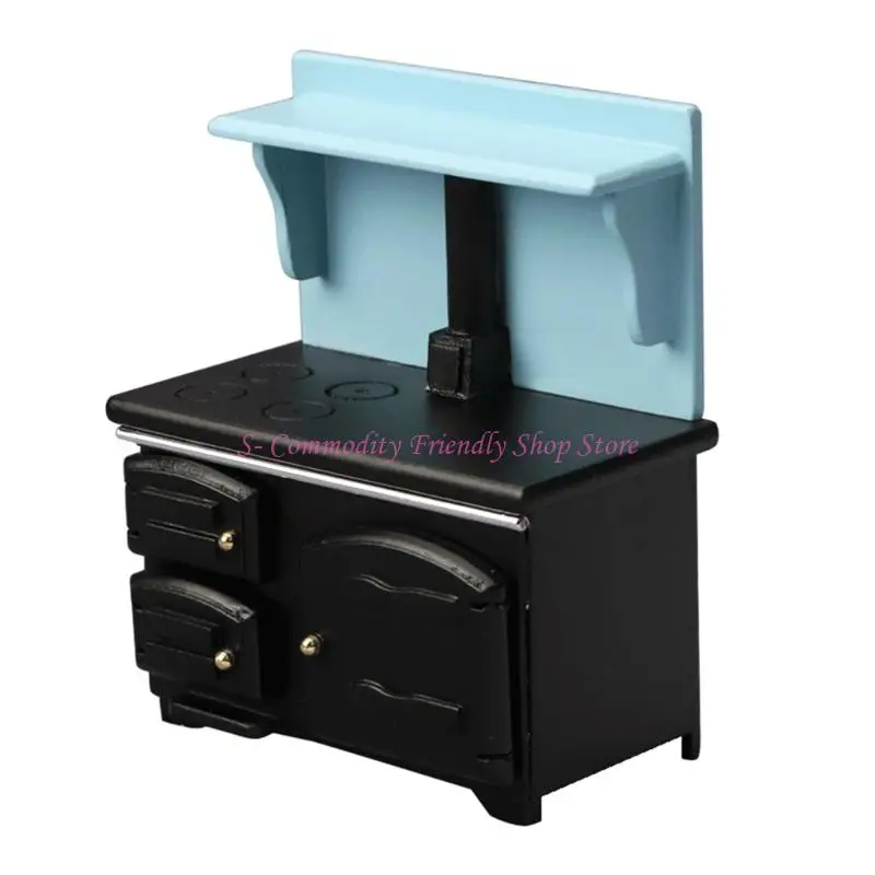 85AE 1/12 Miniature Dollhouses Kitchen Stove Model Cupboard Realistic Wooden Cooktop
85AE 1/12 Miniature Dollhouses Kitchen Stove Model Cupboard Realistic Wooden Cooktop