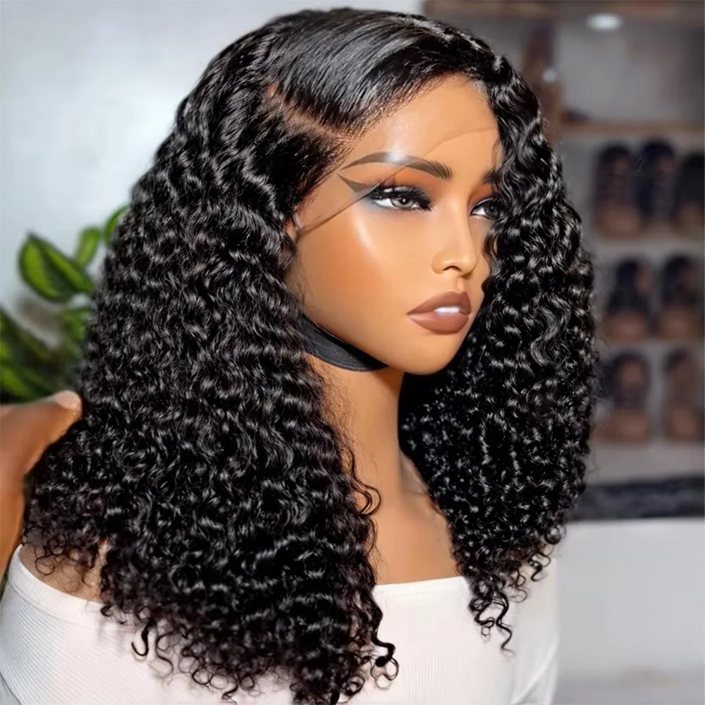 Short Curly Human Hair Bob Wig 7X5 Glueless Wigs Human Hair 13x4 Lace Front Human Hair Deep Wave 13x6 Lace Frontal Bob Wig
Short Curly Human Hair Bob Wig 7X5 Glueless Wigs Human Hair 13x4 Lace Front Human Hair Deep Wave 13x6 Lace Frontal Bob Wig