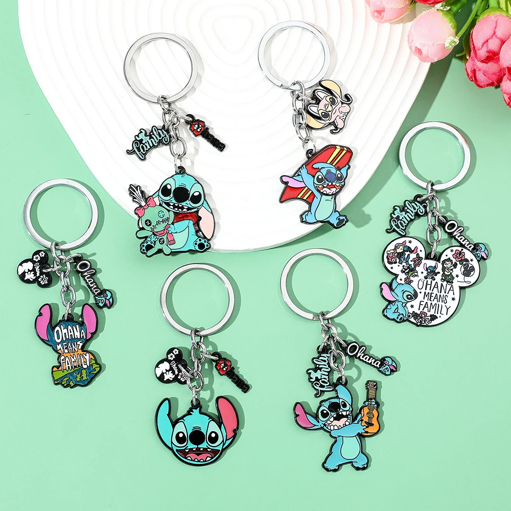 Lilo and Stitch Keychain Anime Stitch Keychains Women Pendant Keyring Cosplay Fashion Jewelry For Motorcycle Car Keys
Lilo and Stitch Keychain Anime Stitch Keychains Women Pendant Keyring Cosplay Fashion Jewelry For Motorcycle Car Keys