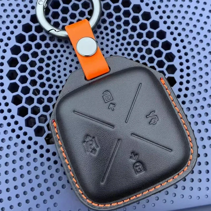 For Zeekr 001/009/X Bluetooth Key Case Geek Leather Key Protective Case Interior Decoration Car Accessories Modification Tools
For Zeekr 001/009/X Bluetooth Key Case Geek Leather Key Protective Case Interior Decoration Car Accessories Modification Tools