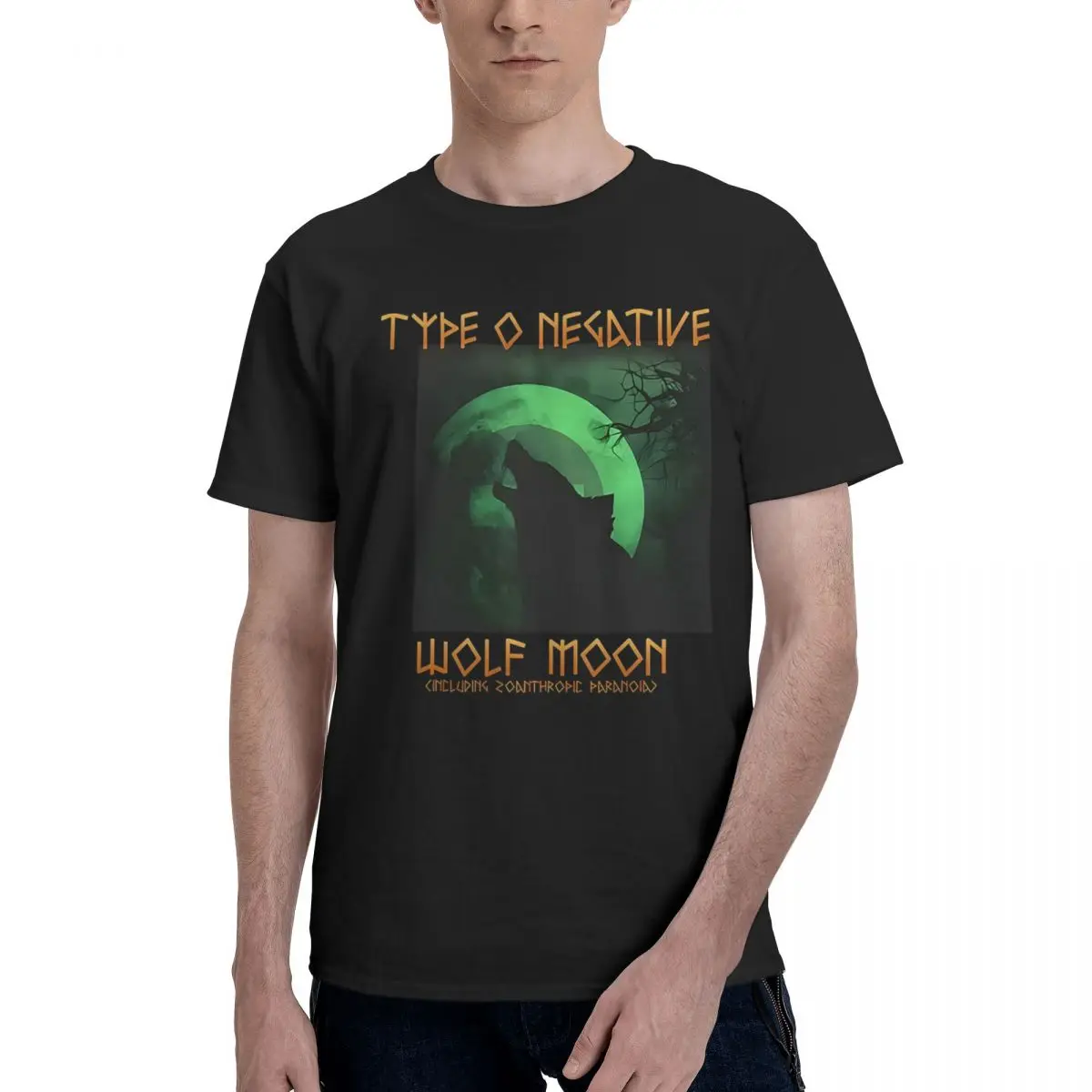 Negative - Wolf Moon 100% Cotton Casual Breathable Confortable Summer High End Men's Clothing Men T-Shirt
Negative - Wolf Moon 100% Cotton Casual Breathable Confortable Summer High End Men's Clothing Men T-Shirt