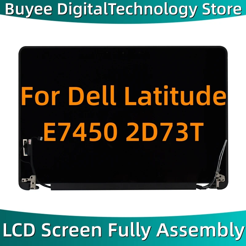 Original 14.0" For Dell Latitude E7450 Laptop LCD Screen Fully Assembly 2D73T FHD LCD Screen Dispaly Digitizer Replacement
Original 14.0" For Dell Latitude E7450 Laptop LCD Screen Fully Assembly 2D73T FHD LCD Screen Dispaly Digitizer Replacement