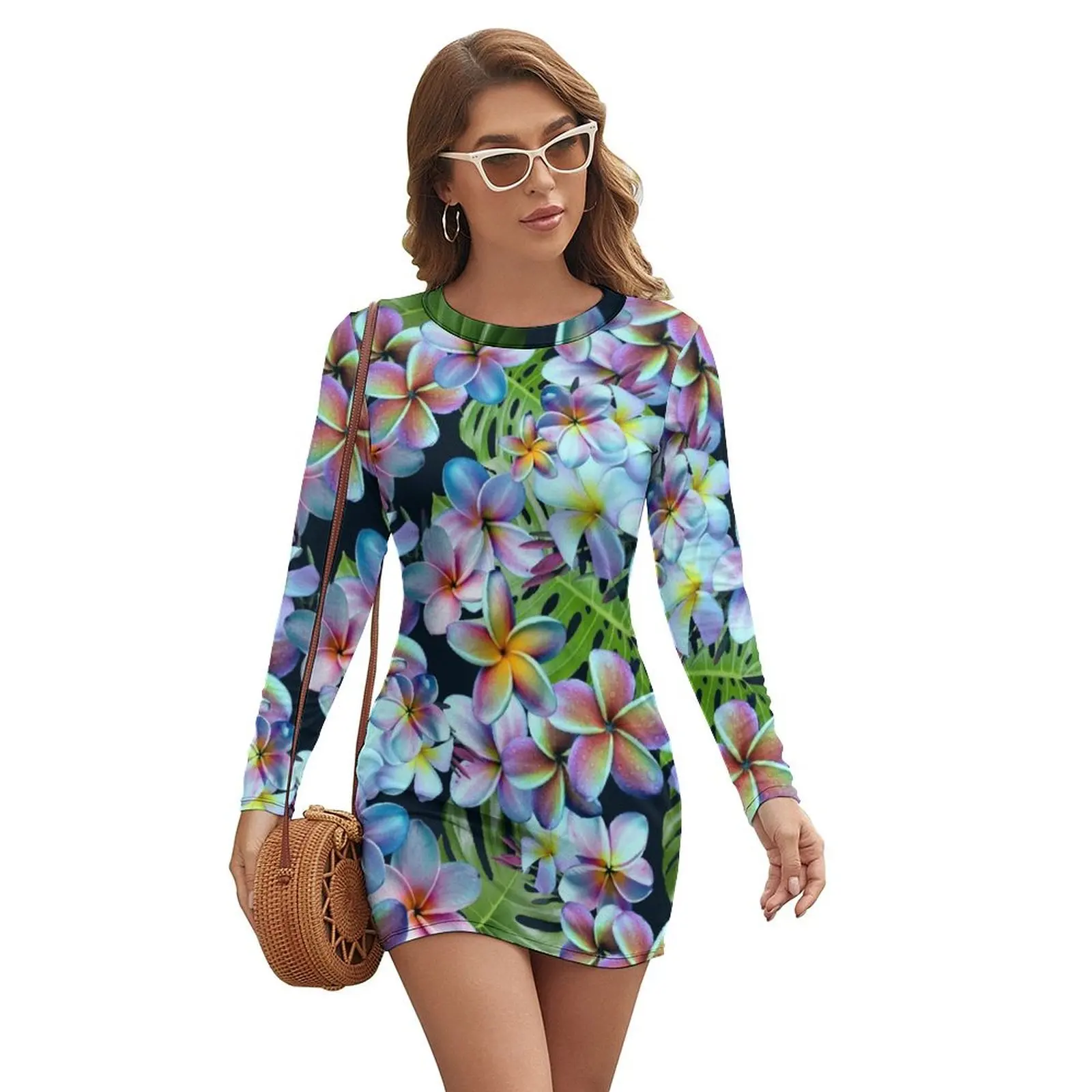 Rainbow Plumeria Dark Long-sleeved Dress dress for woman Dresses for wedding party
Rainbow Plumeria Dark Long-sleeved Dress dress for woman Dresses for wedding party