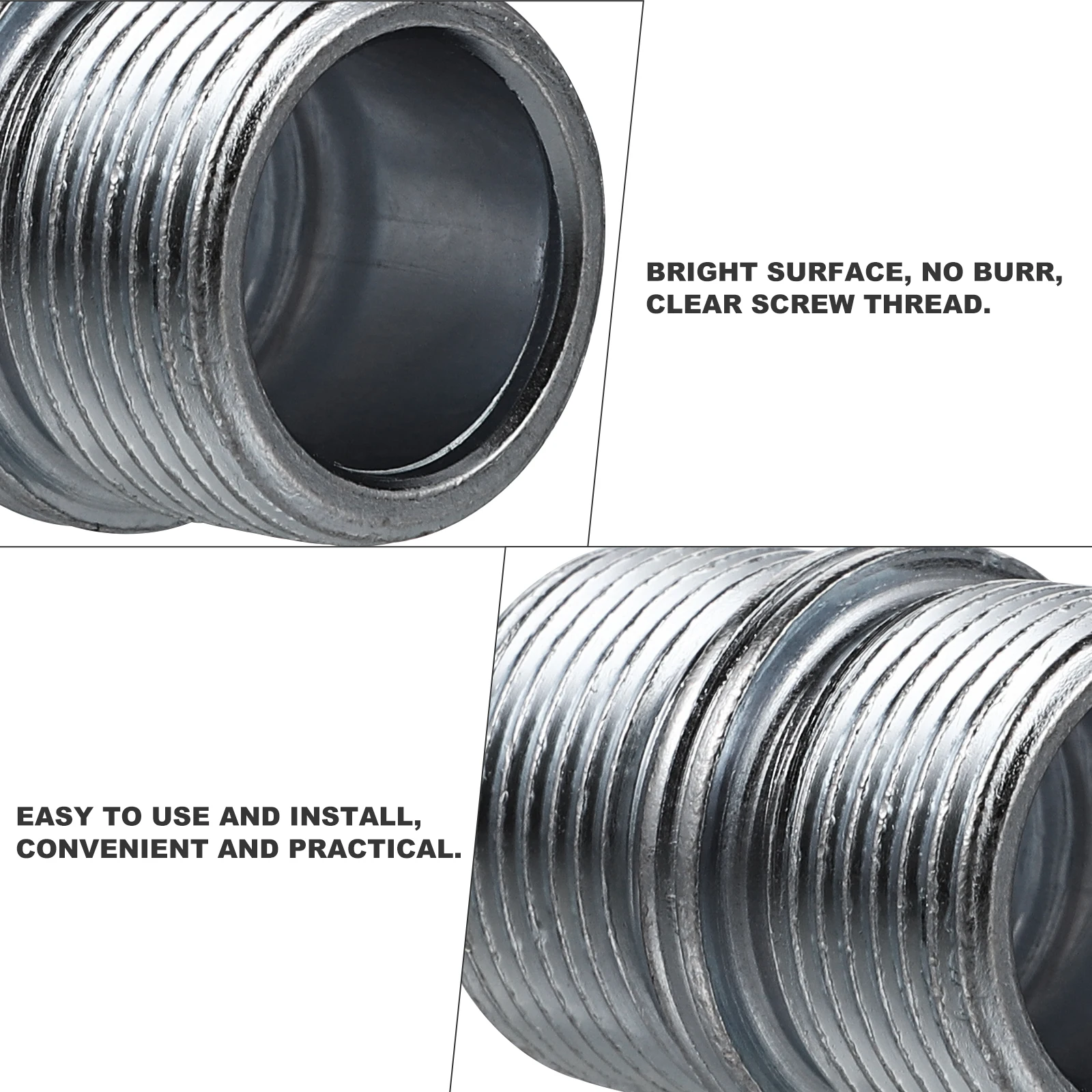 Double Slot Connector Nut Shelf Support Replacement Brackets Storage Connectors Metal 254mm Pole Diameter Bright Surface Clear
Double Slot Connector Nut Shelf Support Replacement Brackets Storage Connectors Metal 254mm Pole Diameter Bright Surface Clear