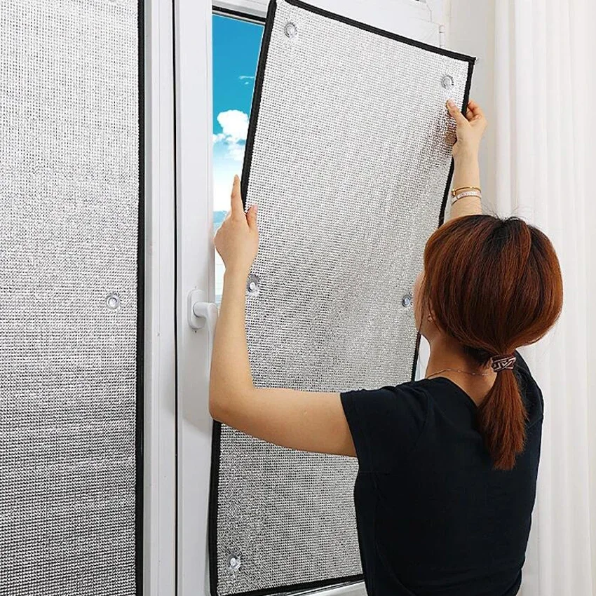 Aluminum Foil Shading Anti UV Sunshade Office Glass Insulation Film Room Window Heat Cotton Sun Protection room decoration
Aluminum Foil Shading Anti UV Sunshade Office Glass Insulation Film Room Window Heat Cotton Sun Protection room decoration