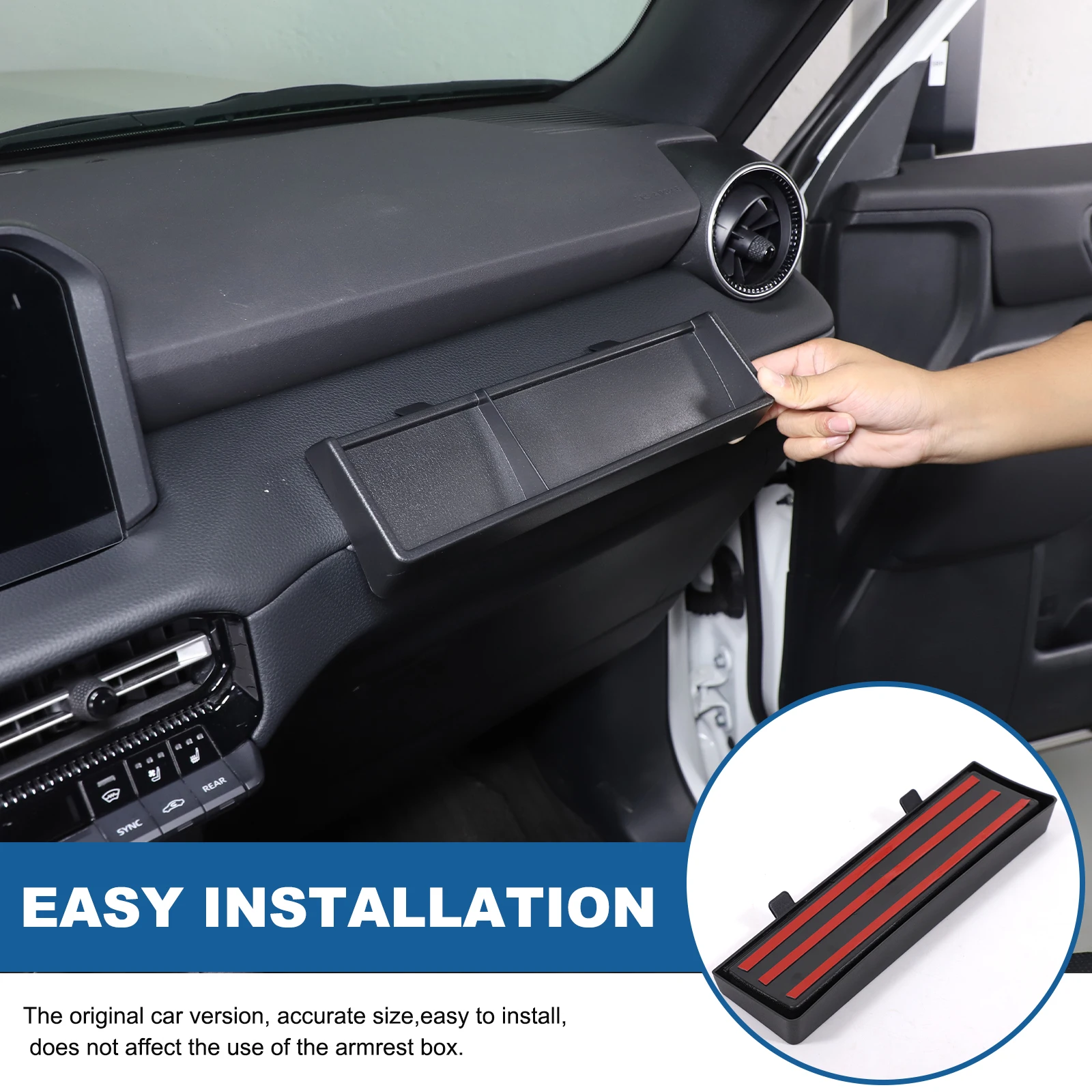 For Toyota Land Cruiser Prado 250 LC250 2024-2025 Car Passenger Glove Box Storage Box Phone Organizer Tray Car Accessories
For Toyota Land Cruiser Prado 250 LC250 2024-2025 Car Passenger Glove Box Storage Box Phone Organizer Tray Car Accessories