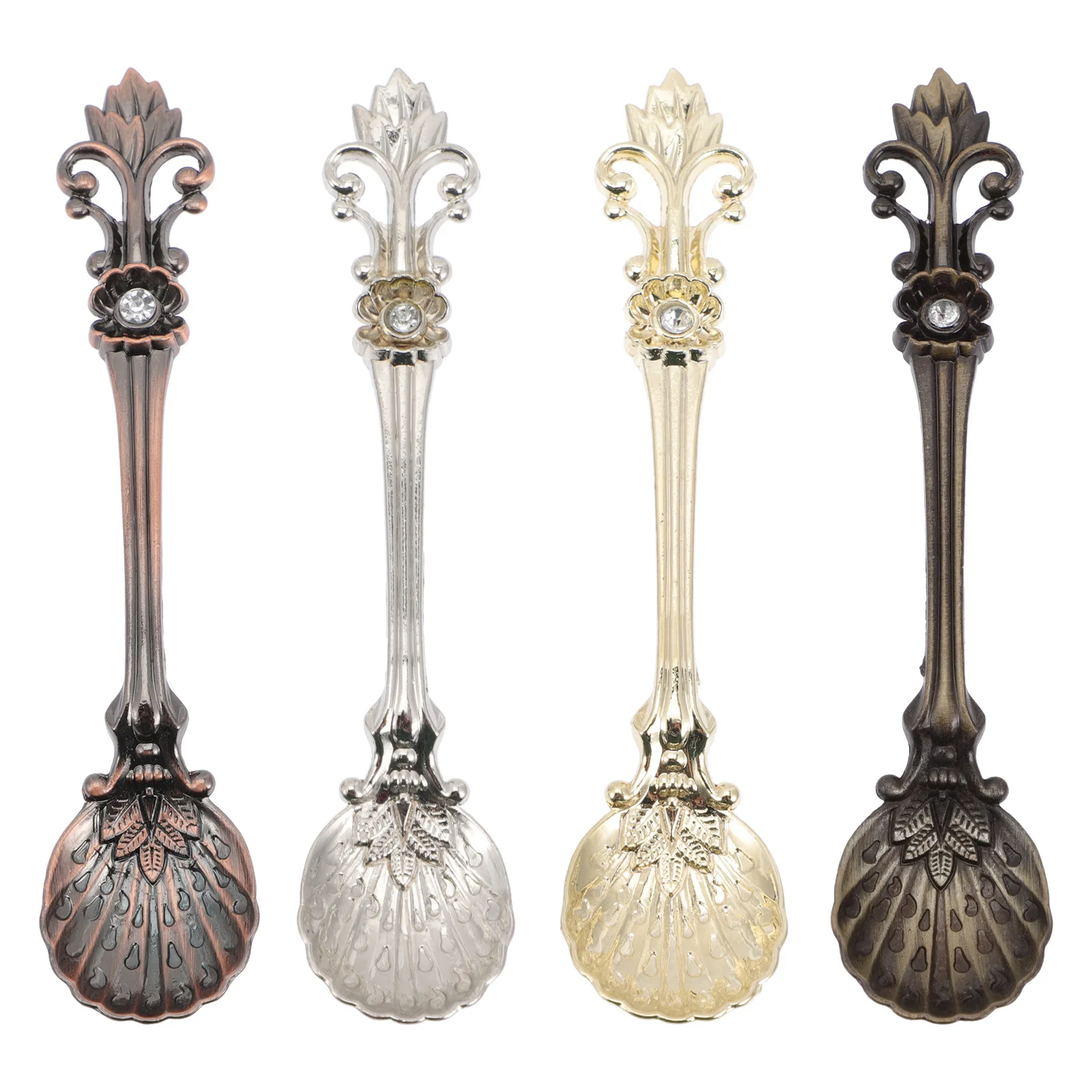 4 Pcs Shell Spoon Coffee Stir Sticks Mixing Spoons Tea Ice Cream Long Handle Stirring Decorate
4 Pcs Shell Spoon Coffee Stir Sticks Mixing Spoons Tea Ice Cream Long Handle Stirring Decorate