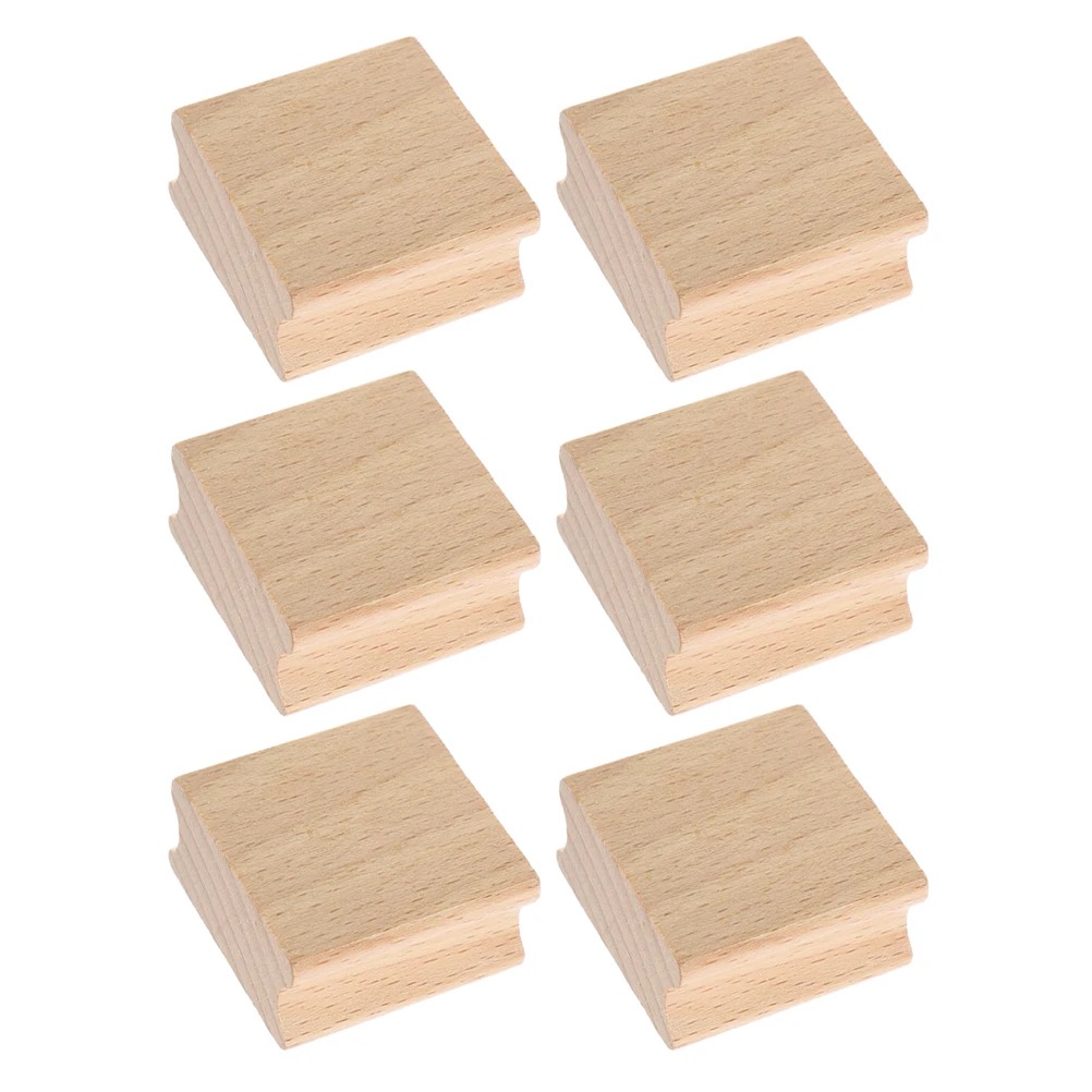 6 Pcs Blank Groove Beech Craft Stamps Unfinished Blank Stamps Square Seal Wooden Stamper Blocks Carving Diy H Account
6 Pcs Blank Groove Beech Craft Stamps Unfinished Blank Stamps Square Seal Wooden Stamper Blocks Carving Diy H Account