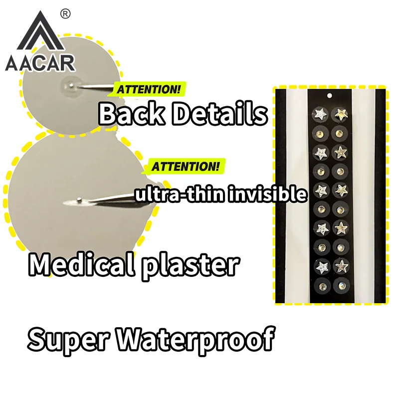 20 Patches Pentagram Ear Acupuncture Auricular Ear Stickers Rhinestone Massage Ear Point Pressure Patch Auriculotherapy
20 Patches Pentagram Ear Acupuncture Auricular Ear Stickers Rhinestone Massage Ear Point Pressure Patch Auriculotherapy