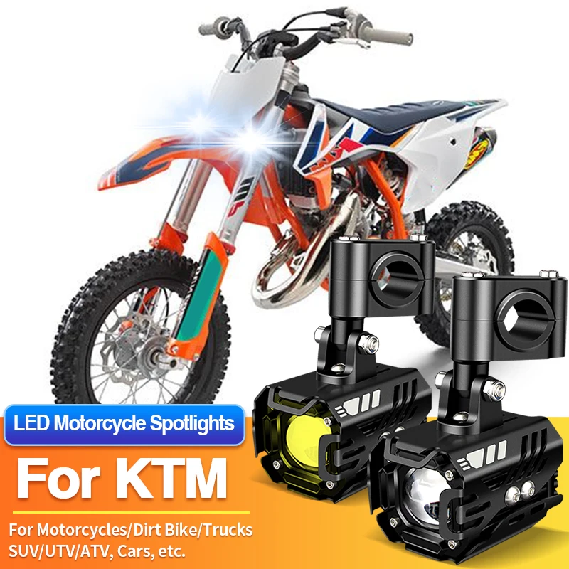 1/2PCS LED Universal Motorcycles Headlight 2 Color Fog Light UTV ATV for KTM 50 SX Factory Edition/50 SX Mini/50 S/50 SX/65 SX
1/2PCS LED Universal Motorcycles Headlight 2 Color Fog Light UTV ATV for KTM 50 SX Factory Edition/50 SX Mini/50 S/50 SX/65 SX