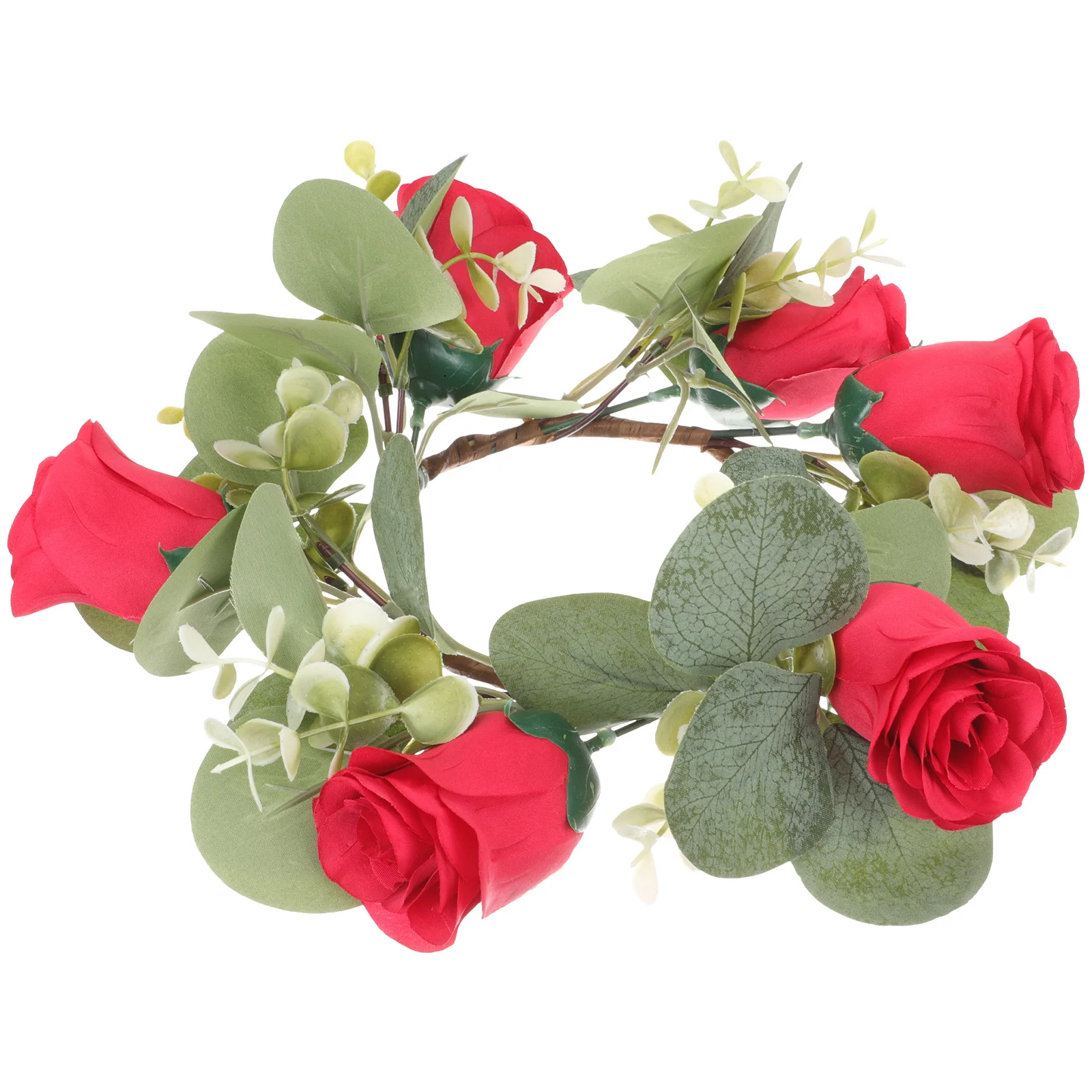 Artificial Floral Wreath Safe Tasteless Decor for Dining Table Wine Cellar Windowsill Gift Idea
Artificial Floral Wreath Safe Tasteless Decor for Dining Table Wine Cellar Windowsill Gift Idea