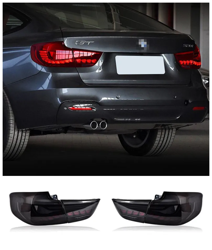Suitable for BMW 3 series 13-20GT tail light assembly F34 modified full LED dragon scale running light brake light turn signal
Suitable for BMW 3 series 13-20GT tail light assembly F34 modified full LED dragon scale running light brake light turn signal