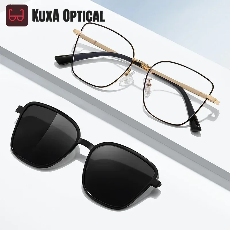 XUKA Butterfly Myopia Sunglasses Frame 2in1 Women Fashion Magnetic Clip Polarized Custom OpticsPrescription Glasses -0.50 to -10
XUKA Butterfly Myopia Sunglasses Frame 2in1 Women Fashion Magnetic Clip Polarized Custom OpticsPrescription Glasses -0.50 to -10