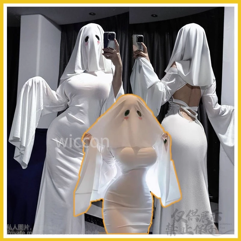 2024 New Halloween Costume Cosplay Ghost Wedding Sexy Dress Lolit Hat Mask Cos For Woman Girl Halloween Christmas Party Roleplay
2024 New Halloween Costume Cosplay Ghost Wedding Sexy Dress Lolit Hat Mask Cos For Woman Girl Halloween Christmas Party Roleplay