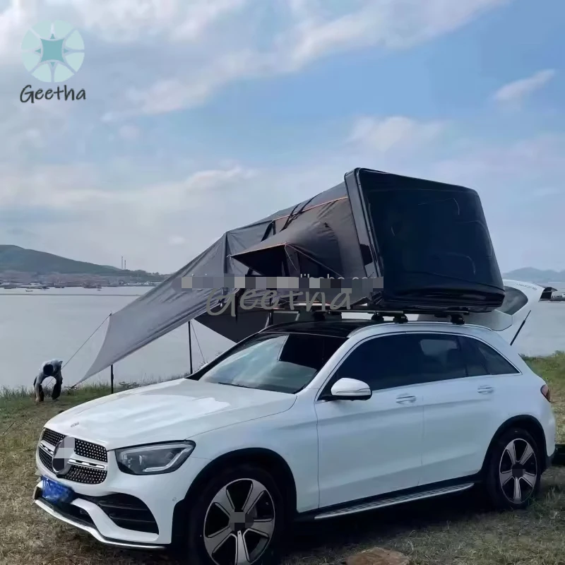 Overland Tent with Awning Portable Car Roof Top Tent Hardtop Roof Tent Camping Accessories for Sale
Overland Tent with Awning Portable Car Roof Top Tent Hardtop Roof Tent Camping Accessories for Sale