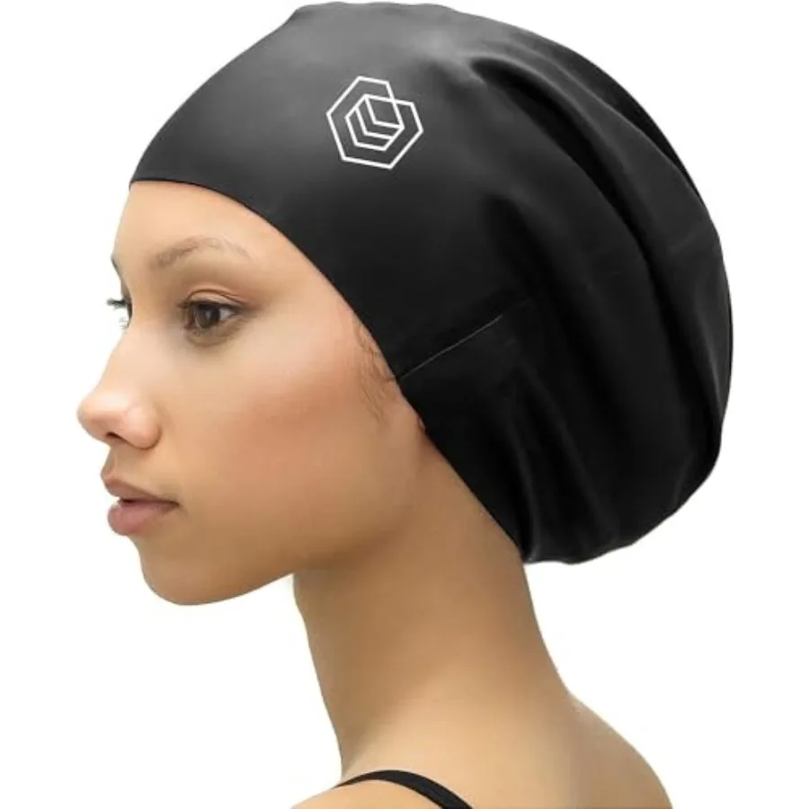 - Large Swimming Cap for Long Hair - Designed for Long Hair, Dreadlocks, Weaves, Hair Extensions, Braids, Curls and Afros - Wom
- Large Swimming Cap for Long Hair - Designed for Long Hair, Dreadlocks, Weaves, Hair Extensions, Braids, Curls and Afros - Wom