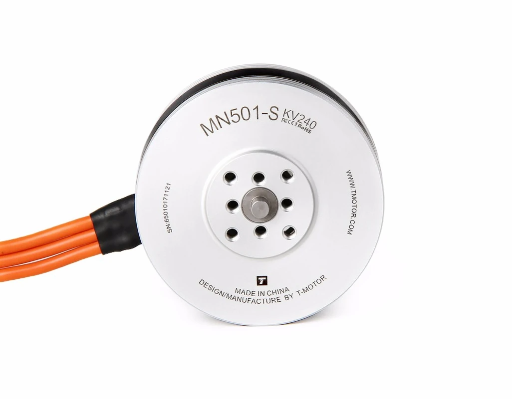 T-motor MN501-S Бесщеточный двигатель постоянного тока с отличной производительностью охлаждения, большой тяг, длительный срок службы, двигатель дрона, двигатель БПЛА
T-motor MN501-S Бесщеточный двигатель постоянного тока с отличной производительностью охлаждения, большой тяг, длительный срок службы, двигатель дрона, двигатель БПЛА