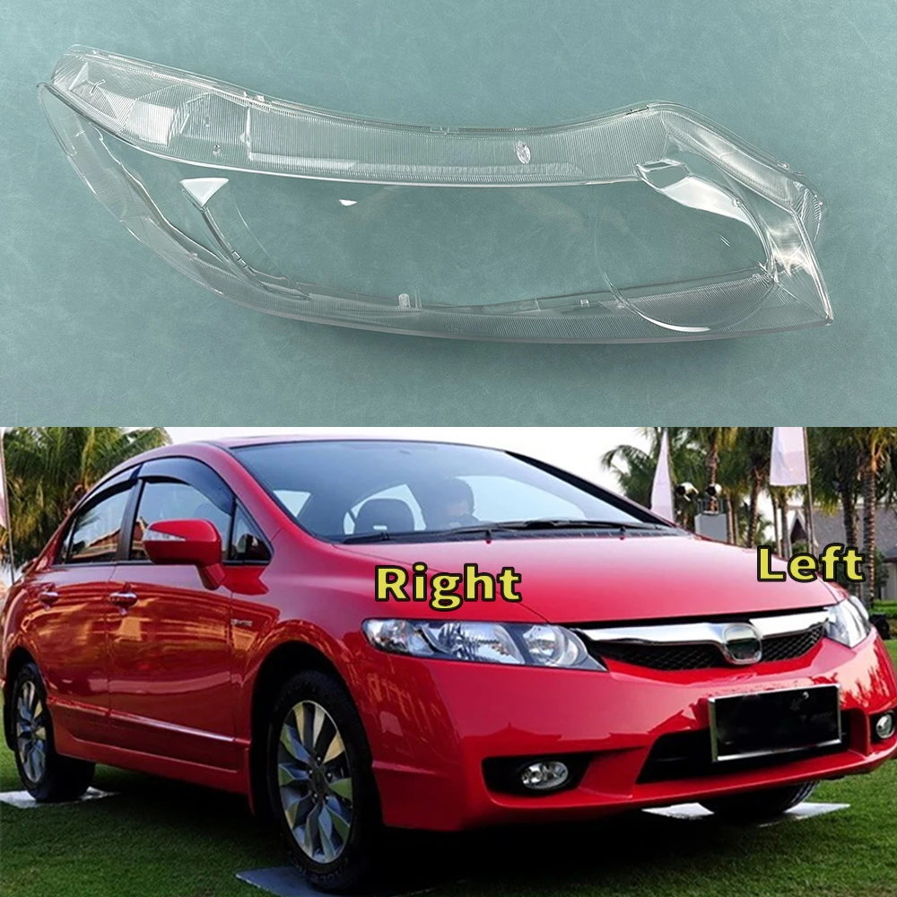 For Honda Civic 2006-2011 Headlight Cover Transparent Lamp Shade Headlamp Shell Lens Plexiglass Replace Original Lampshade
For Honda Civic 2006-2011 Headlight Cover Transparent Lamp Shade Headlamp Shell Lens Plexiglass Replace Original Lampshade