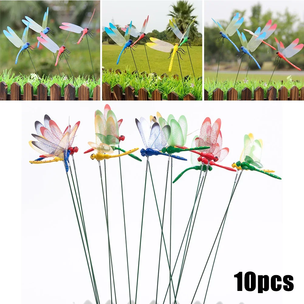 10PCS Dragonfly Stakes Yard Art Outdoor 3D Simulation Decorative Stakes Yard Plant Lawn Decor Stick Flower Pot Garden Decoration
10PCS Dragonfly Stakes Yard Art Outdoor 3D Simulation Decorative Stakes Yard Plant Lawn Decor Stick Flower Pot Garden Decoration