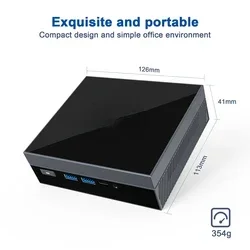 Mini Computer Desktop Pc Model GX55 In Tel 11th Gen Ce Leron Processor N5105 (4M Cache/up To 2.90 GHz)Hot Sales Cheap And Fine
Mini Computer Desktop Pc Model GX55 In Tel 11th Gen Ce Leron Processor N5105 (4M Cache/up To 2.90 GHz)Hot Sales Cheap And Fine