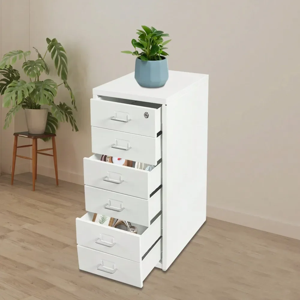 6 Drawer Vertical Office Cabinet File Cabinet With Lock And Wheels Metal Filing Cabinets For Home Office White
6 Drawer Vertical Office Cabinet File Cabinet With Lock And Wheels Metal Filing Cabinets For Home Office White