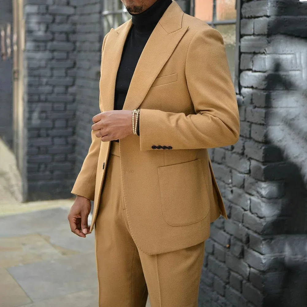 Мужские костюмы цвета хаки, комплект из 2 предметов, официальная рабочая куртка с остроконечными лацканами, брюки, повседневная деловая мужская одежда для жениха, выпускного вечера, банкета, на заказ
Мужские костюмы цвета хаки, комплект из 2 предметов, официальная рабочая куртка с остроконечными лацканами, брюки, повседневная деловая мужская одежда для жениха, выпускного вечера, банкета, на заказ