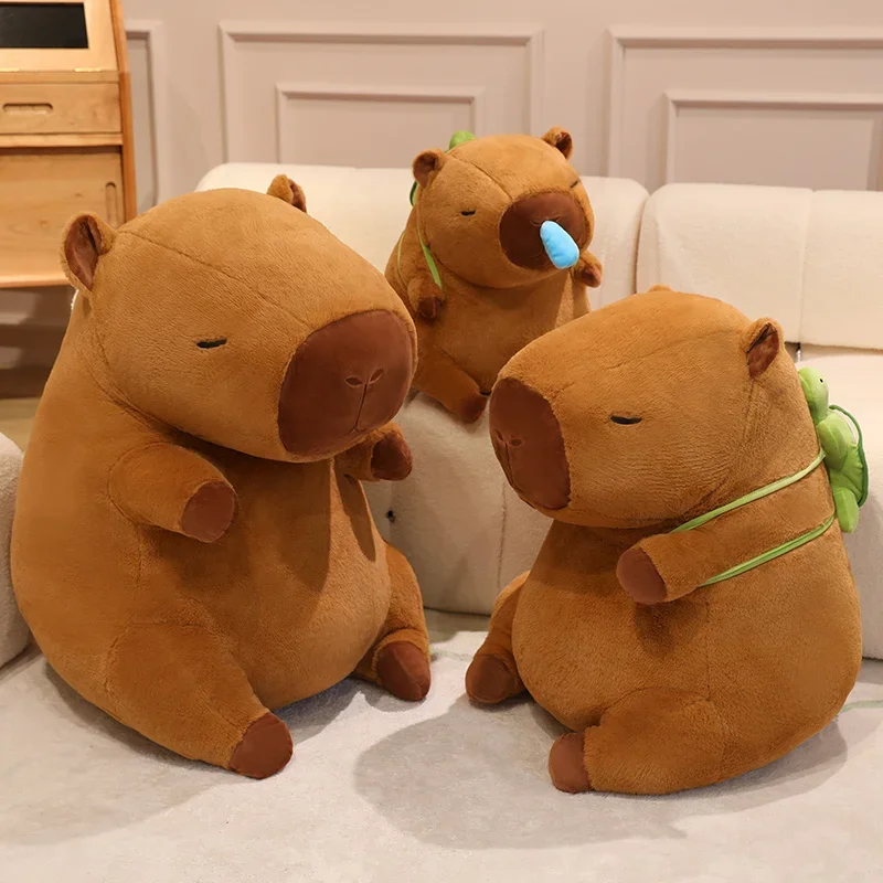 Hot Sale Chubby Capybara Plush Toys Full Cotton Stuffed Cartoon Pulling Thread Snot Capybala Doll Soft Big Size Throw Pillow
Hot Sale Chubby Capybara Plush Toys Full Cotton Stuffed Cartoon Pulling Thread Snot Capybala Doll Soft Big Size Throw Pillow