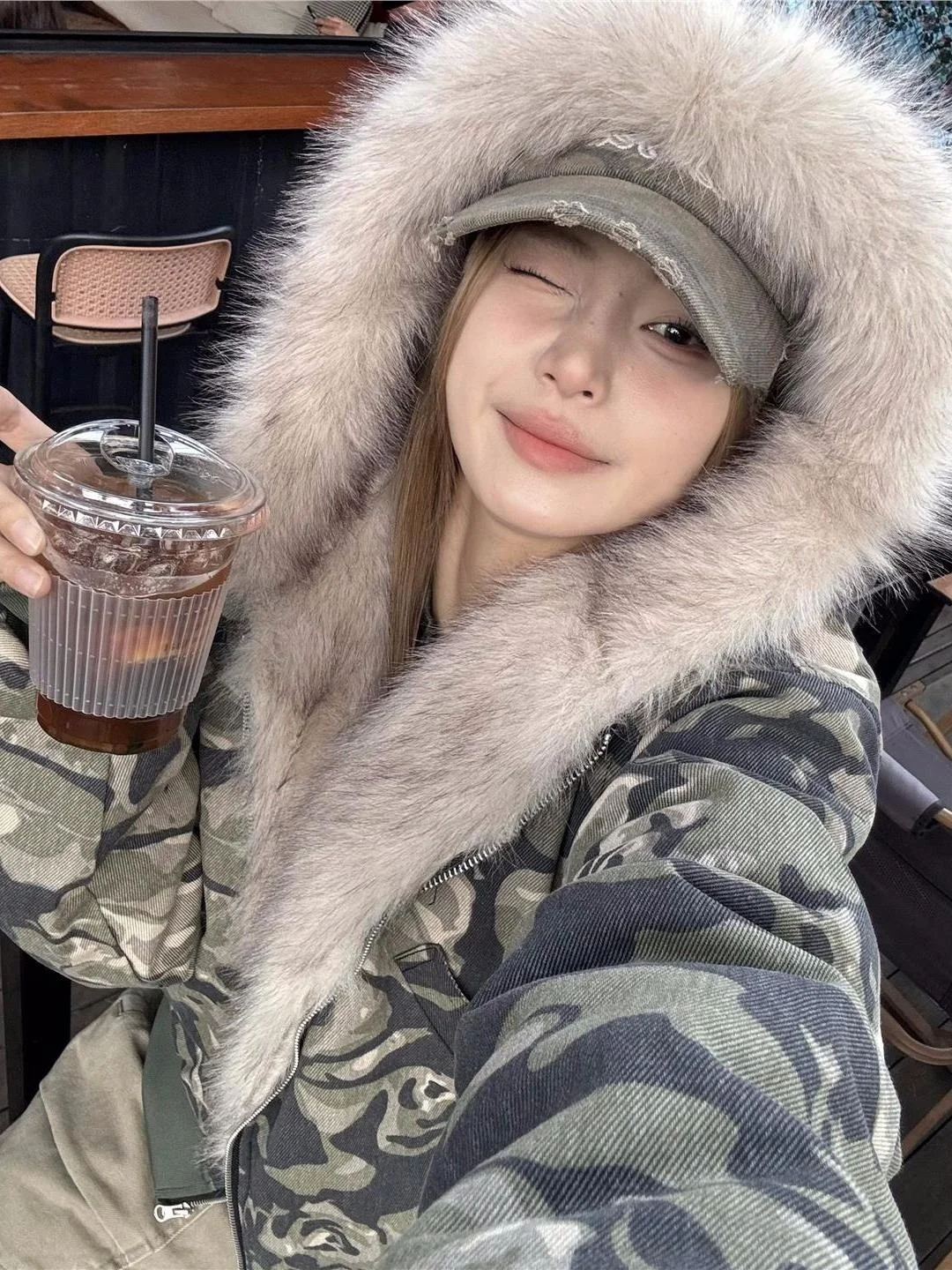 Retro American Camouflage Hooded Cotton Jaet Men's Women's Cleanfit Mountain Eagle Jaet Couple's Warm Cotton Clothes Trendy
Retro American Camouflage Hooded Cotton Jaet Men's Women's Cleanfit Mountain Eagle Jaet Couple's Warm Cotton Clothes Trendy