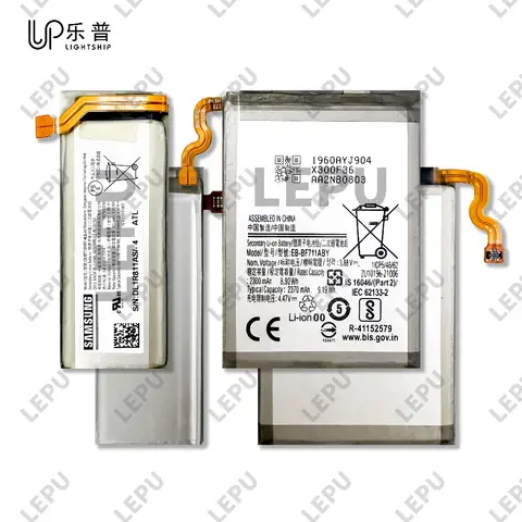 Z FLIP 3 Original Battery EB-BF711ABY 3300mAh Battery + Tool Kits Original Replacement Battery EB-BF711ABY for Samsung Z FLIP 3