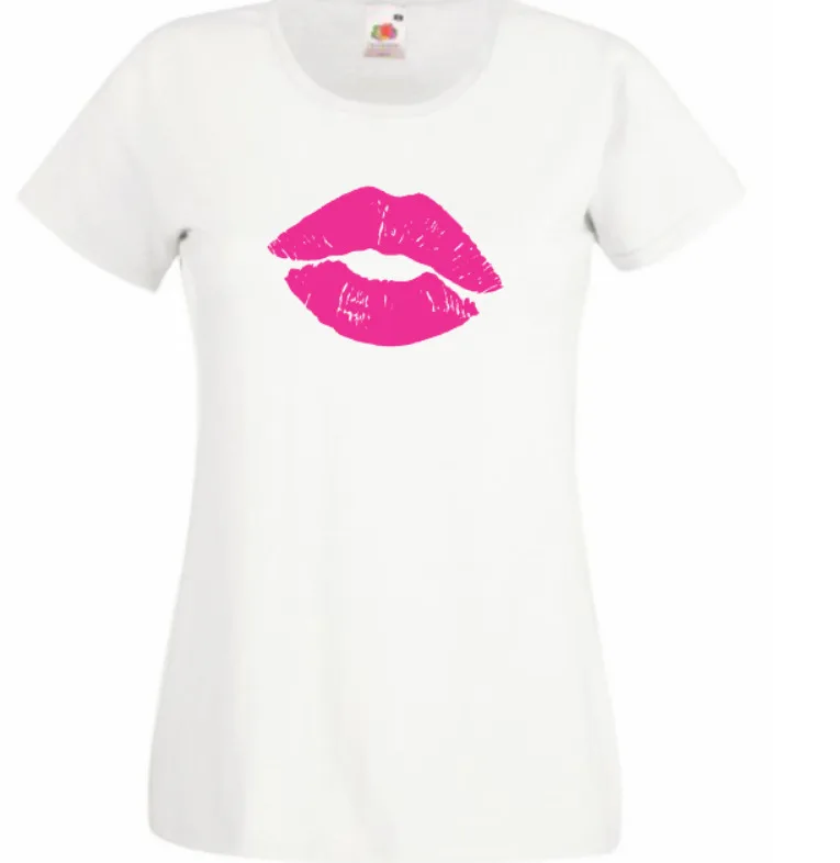 White lips t shirt fashion graphic ladies top cotton casual loungewear new uk
White lips t shirt fashion graphic ladies top cotton casual loungewear new uk