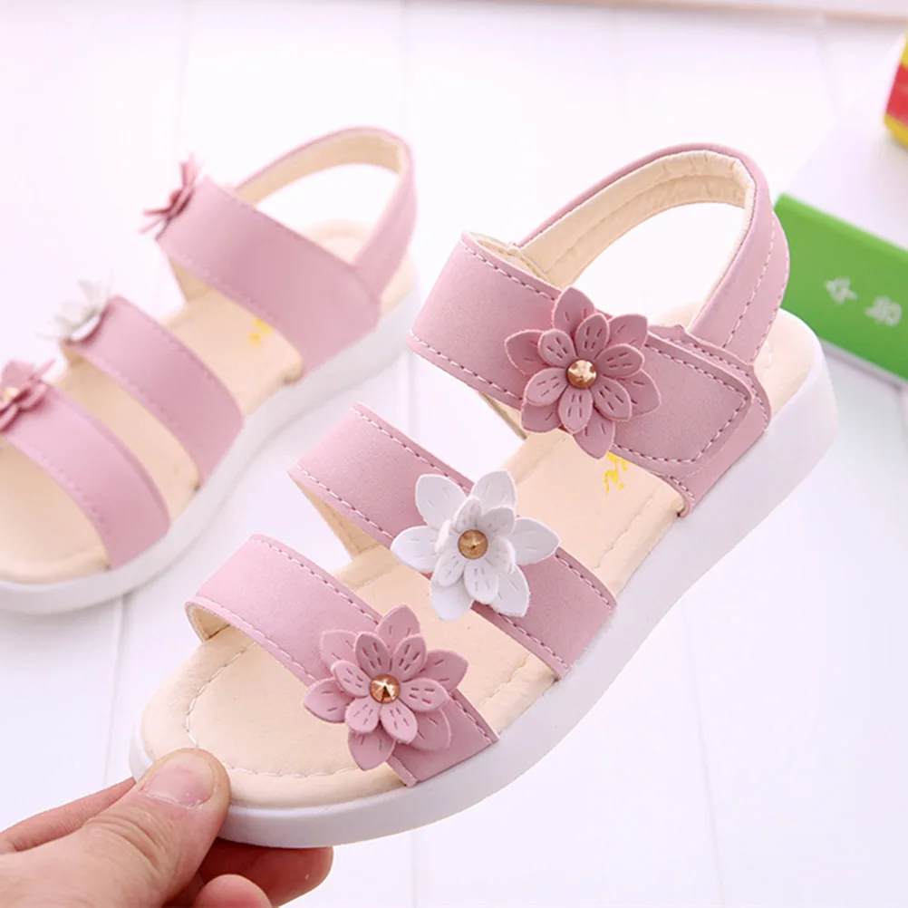 Comfortable PU Girls Sandals Flower Design Pink 29 Yards 17.9cm Princess Shoes for Summer Festivals Kids Sandals
Comfortable PU Girls Sandals Flower Design Pink 29 Yards 17.9cm Princess Shoes for Summer Festivals Kids Sandals