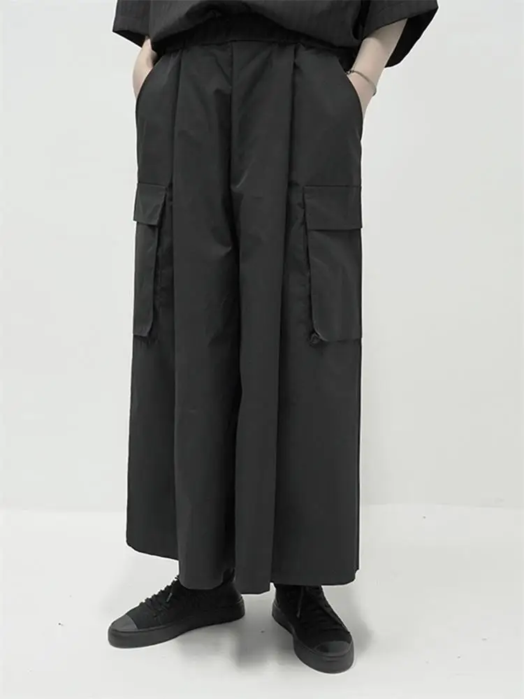 Men's Wide Leg Pants Spring And Autumn New Cargo Style Large Size Couple Dark Black Casual Large Size Pants With Large Pockets
Men's Wide Leg Pants Spring And Autumn New Cargo Style Large Size Couple Dark Black Casual Large Size Pants With Large Pockets