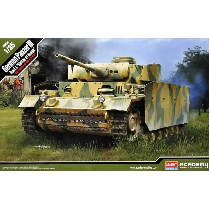 1/35 Academy model Plastic 13545 German Third Armored Force "Battle of Kursk" assembly Scale diy toys Model Kit
1/35 Academy model Plastic 13545 German Third Armored Force "Battle of Kursk" assembly Scale diy toys Model Kit