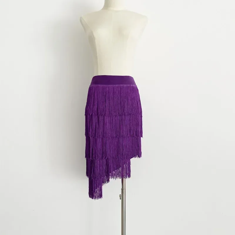 2026 Adult Women's Sexy Tassel Latin Dance Dress Ballroom Purple 5 Layer Fringe Skirt Large Fat Plus Size S-4XL
2026 Adult Women's Sexy Tassel Latin Dance Dress Ballroom Purple 5 Layer Fringe Skirt Large Fat Plus Size S-4XL