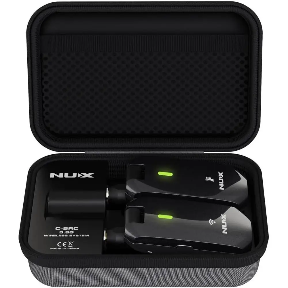 Беспроводная гитарная система C-5RC 5.8ГГц для активных или пассивных гитар, с зарядным кейсом, беспроводной передатчик и приемник UH для гитары
Беспроводная гитарная система C-5RC 5.8ГГц для активных или пассивных гитар, с зарядным кейсом, беспроводной передатчик и приемник UH для гитары