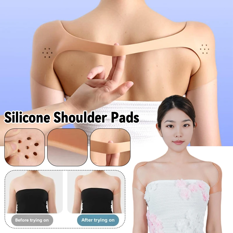 Men Women Silicone Anti Slip Shoulder Pads Detachable Silicone Invisible Pads Enhance Shoulder Cosplay Dress Fake Shoulder
Men Women Silicone Anti Slip Shoulder Pads Detachable Silicone Invisible Pads Enhance Shoulder Cosplay Dress Fake Shoulder