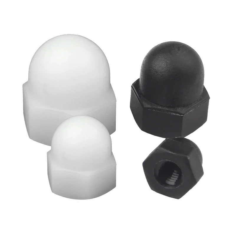 M3 M4 M5 M6 M8 M10 M12-M20 White Nylon Acorn Nuts Plastic Cover Semicircle Nuts Ball Decorative Screw Cap Nylon Nut
M3 M4 M5 M6 M8 M10 M12-M20 White Nylon Acorn Nuts Plastic Cover Semicircle Nuts Ball Decorative Screw Cap Nylon Nut