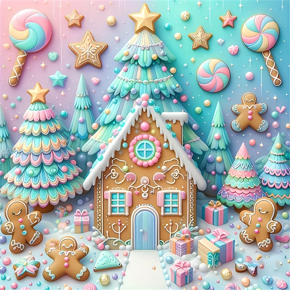 Quirky Gingerbread House and Candyland DIY Jigsaw Puzzle Home Decor Adults Puzzle Games Family Fun Puzzles Educational Gift
Quirky Gingerbread House and Candyland DIY Jigsaw Puzzle Home Decor Adults Puzzle Games Family Fun Puzzles Educational Gift