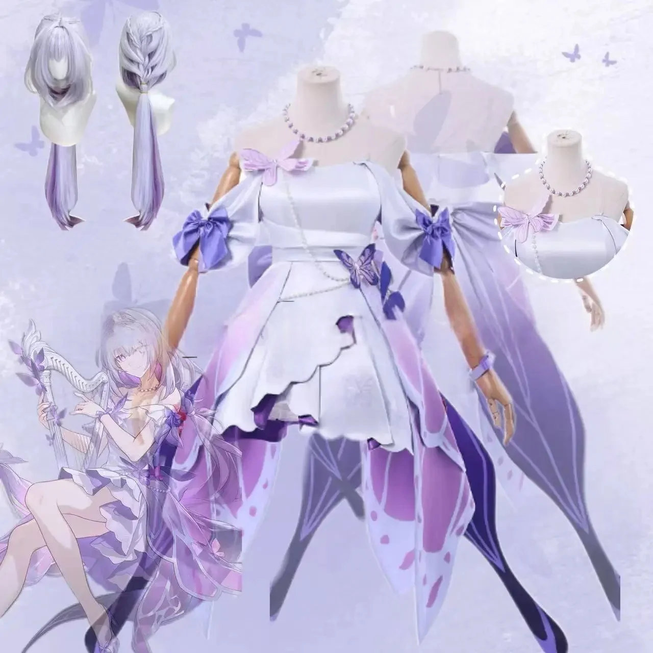 Игра Honkai Star Rail костюмы для косплея Castorice парик платье униформа карнавал Хэллоуин вечерние для Disfraz Mujer сексуальная одежда
Игра Honkai Star Rail костюмы для косплея Castorice парик платье униформа карнавал Хэллоуин вечерние для Disfraz Mujer сексуальная одежда