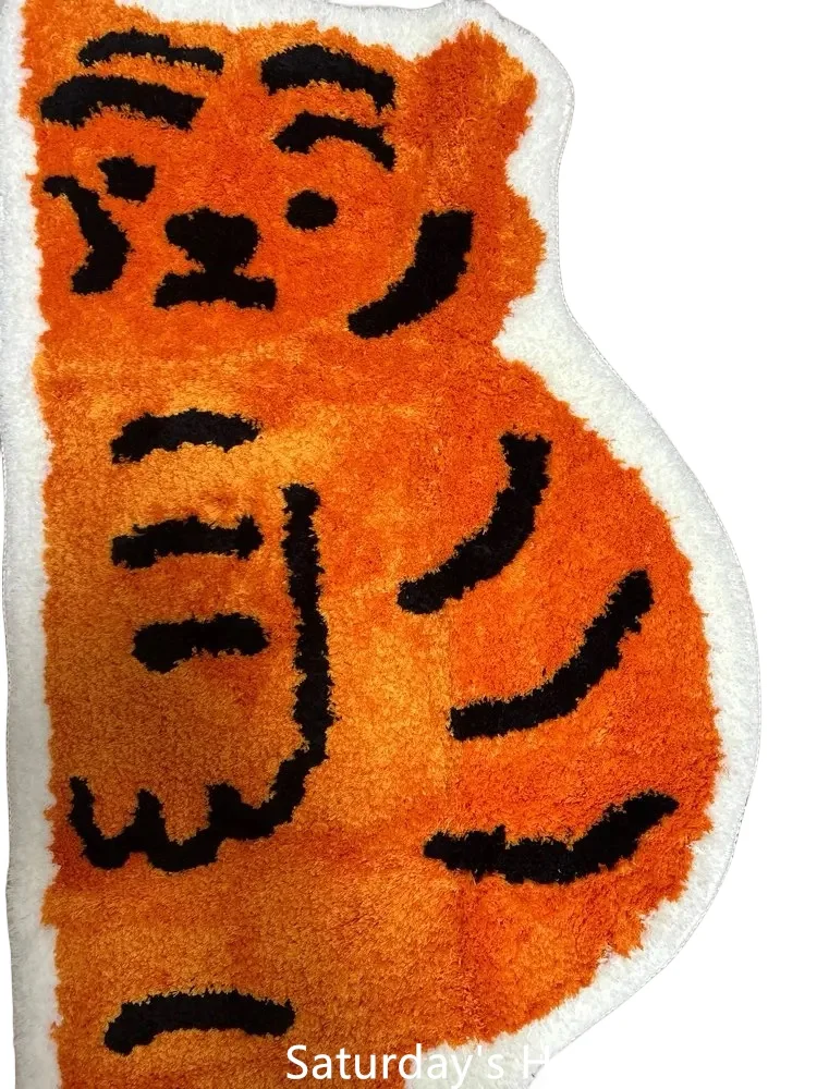 lovely Tiger Patter Shaped Tufted Mug Super Soft Tufted Carpet Fluffy Thick Tufting Room Entry Door Mat Anti-slip Rug
lovely Tiger Patter Shaped Tufted Mug Super Soft Tufted Carpet Fluffy Thick Tufting Room Entry Door Mat Anti-slip Rug