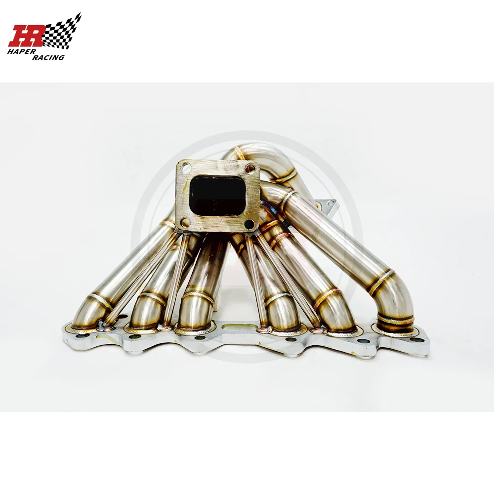HAPER RACING Stainless Steel Equal Length T4 Turbo Manifold 3mm Thick Steam Pipe Supra 2JZGTE 2JZ-GTE 2JZ GTE
HAPER RACING Stainless Steel Equal Length T4 Turbo Manifold 3mm Thick Steam Pipe Supra 2JZGTE 2JZ-GTE 2JZ GTE