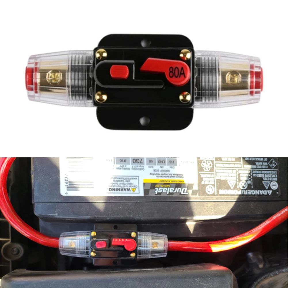 Resettable Circuit Breaker 20A 30A 40A 50A 60A 80A 100A 125A 150A Car Truck Resettable Short Protection Holder
Resettable Circuit Breaker 20A 30A 40A 50A 60A 80A 100A 125A 150A Car Truck Resettable Short Protection Holder