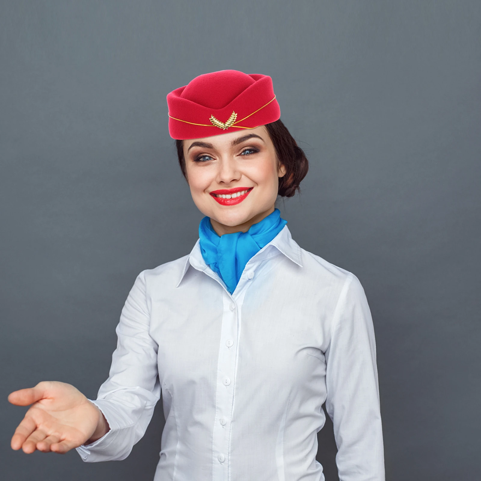 Flight Attendant Hat Women Stewardess Costume Cap Soft Comfortable Stage Performance Party Masquerade Accessories Trendy Design
Flight Attendant Hat Women Stewardess Costume Cap Soft Comfortable Stage Performance Party Masquerade Accessories Trendy Design