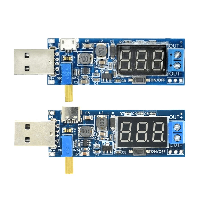 USB Boost Buck Converter Micro USB Step UP / Down Модуль питания DC-DC от 5 В до 3,3 В / 12 В Регулируемый выходной модуль постоянного тока 1,2 В - 24 В
USB Boost Buck Converter Micro USB Step UP / Down Модуль питания DC-DC от 5 В до 3,3 В / 12 В Регулируемый выходной модуль постоянного тока 1,2 В - 24 В